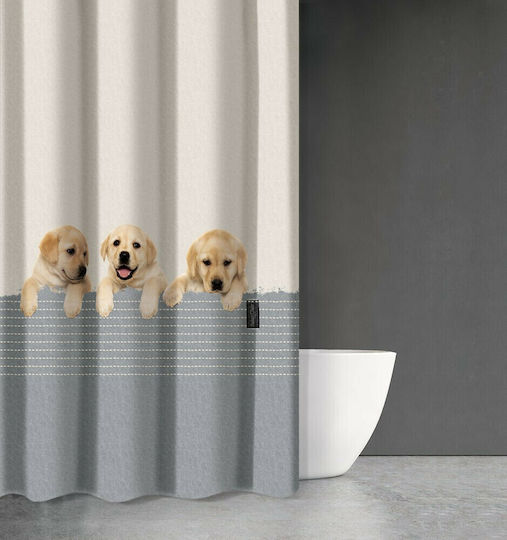 Saint Clair Animals Des 204 Fabric Shower Curtain 180x200cm Multicolour 1728030217013 Saint Clair Animals Des 204 Fabric Shower Curtain 180x200cm Multicolour 1728030217013