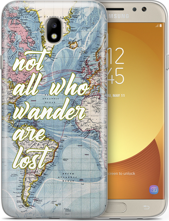 topic smell dessert Θήκη Samsung Galaxy J5 2017 Flexible TPU - Not All Who Wander Are Lost |  Skroutz.gr