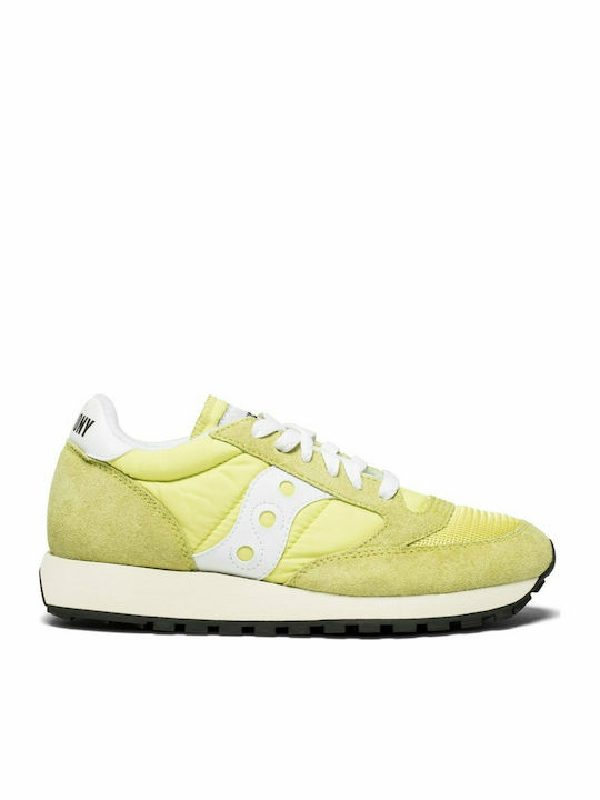 Saucony Jazz Original Vintage Damen Sneakers Gelb