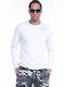 Body Action 063822 White Men's Short Sleeve T-shirt White 063822-02