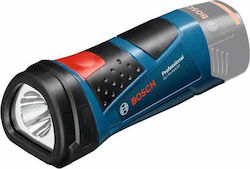 Bosch Επαναφορτιζόμενος Φακός LED με Μέγιστη Φωτεινότητα 80lm GLI 12V-80 Professional
