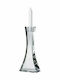 Bohemia Okinawa Candle Holder Crystal Transparent 25.5cm 1pcs