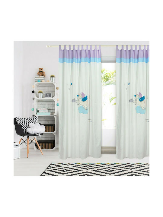 Das Home Kinder Vorhang 6463 mit Trägern Mehrfarbig 420142606463 140x260cm