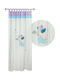 Das Home Kids Tab Top Curtain 6463 Multicolour 420142606463 140x260cm