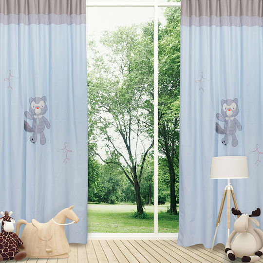Das Home Kids Curtain 6462 with Suspenders