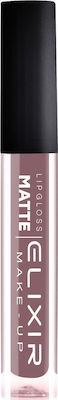 Elixir Matte Lip Gloss 418 Nude Chestnut 7ml