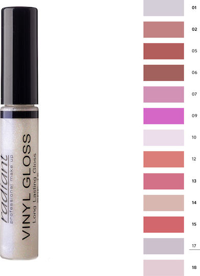 Radiant Vinyl Lip Gloss Transparent 9ml