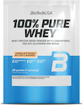 Biotech USA 100% Pure Whey Proteină din Zer Fără gluten cu Aromă de Ciocolată și unt de arahide 28gr