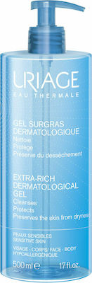 Uriage Extra-Rich Dermatological Gel Sensitive Skin 500ml