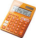 Canon Αριθμομηχανή Λογιστική LS-123K 12 Ψηφίων σε Πορτοκαλί Χρώμα