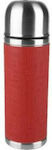 Tefal Senator Flask Bottle Thermos Stainless Steel BPA Free Red 1lt with Cap-Cup K30684