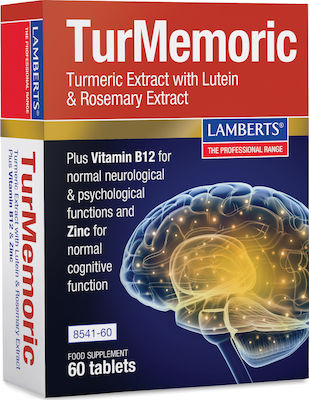 Lamberts TurMemoric Supplement for Memory 60 tabs