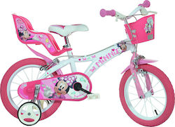 Dino Bikes Disney Minnie Mouse 16" Παιδικό Ποδήλατo BMX Ροζ