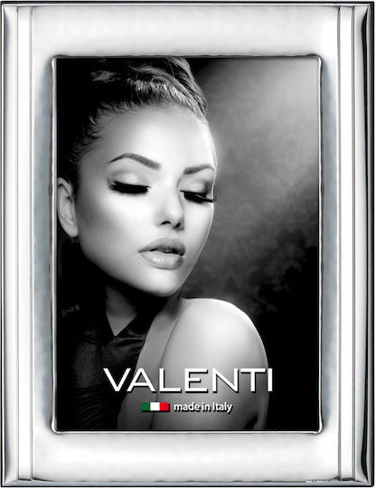 Valenti Frame Silver 9cmx13cm with Silver Frame