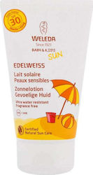 Weleda Sun Edelweiss Waterproof Face & Body Baby Sunscreen Emulsion SPF30 150ml