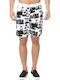 Franklin & Marshall Herren Badebekleidung Shorts Mehrfarbig mit Mustern