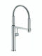 Franke Pescara Semi PRO 360 Tall Kitchen Faucet Counter with Shower Silver