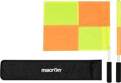 Macron Steaguri Arbitru Asistent Fotbal Set 2buc Multicolore