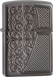 Zippo Armor Ветроустойчив Запалка с Пламък в Че...