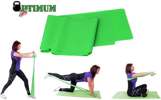 Optimum Resistance Band Very Hard Green 250cm 2.5m