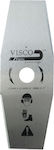 Visco Parts ΔΙΘ-005 Ανταλλακτικό Μαχαίρι 255mm Πάχους 1.8mm Inox