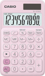 Casio SL-310UC Taschenrechner Buchhaltung Herrenuhren 10 Ziffern in Rosa Farbe