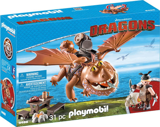 Playmobil Dragons Whalebone and Meatballs for 4+ years old