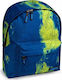 Busquets Reverse School Bag Backpack Junior High-High School Blue