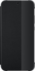 Huawei Smart View Synthetic Leather Book Black (Huawei P20 Pro)