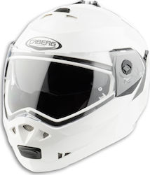 Caberg Duke II Flip-Up with Sun Visor ECE 22.05 White