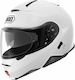 Shoei Neotec II White Κράνος Μηχανής Flip-Up 1650gr με Pinlock και Sunvisor