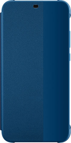 Huawei Smart View Book Δερματίνης Navy Μπλε (Huawei P20 Lite)