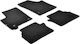Lampa Set of Front and Rear Mats 4pcs for Opel Meriva 2010+ Black