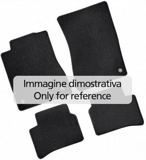 Lampa Set of Front and Rear Mats 4pcs for Renault Twingo Black