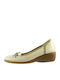 Relax Anatomic 4220-03 Women's Leather Closed Toe Platforms Beige E-4220