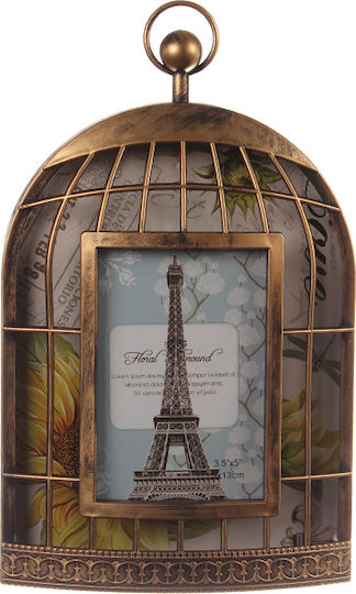 Keskor Wall Picture Frame Plastic with Bronze Frame