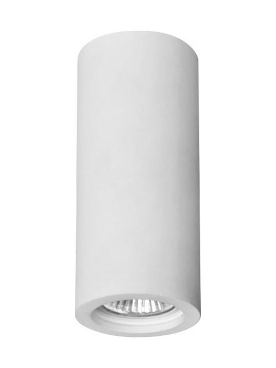 Spot Light Single Spot with Socket GU10 in White Color