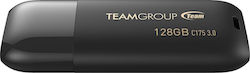 TeamGroup C175 128GB USB 3.0 Stick Μαύρο