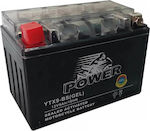 Power Batteries Μπαταρία Μοτοσυκλέτας Gel YTX9-BS με Χωρητικότητα 9Ah