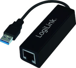 LogiLink UA0184A USB-C Network Adapter for Wired Connection Gigabit Ethernet