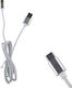 Volte-Tel USB 3.0 Cable USB-C Male - USB-A White 1.2m