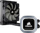 Corsair Hydro Series H60 (2018) Wasserkühlungssystem für Prozessoren Einzelner Ventilator 120mm für Socket /A/M/4/ / / /1/2/0/0/ /1/1/5/x/ mit RGB Beleuchtung Schwarz