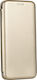 Forcell Note 8 Buchen Sie Synthetisches Leder Gold (Galaxy Note 8)