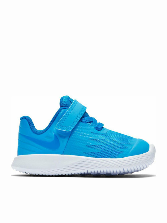 Star Runner Toddler Shoe Star Runner TD Kids Sports Shoes Running with Hoop & Loop Closure Blue