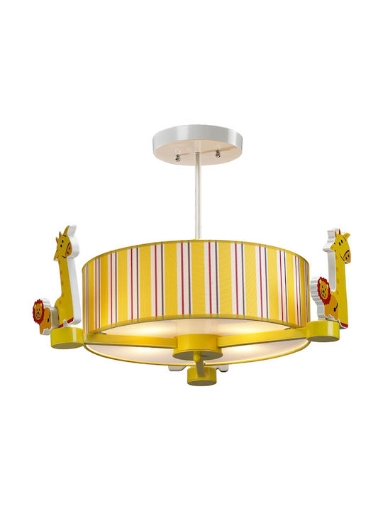 Keskor Kids Metallic / Fabric Chandelier Ceilin...