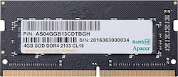 Apacer 4GB DDR4 RAM mit Geschwindigkeit 2133 für Laptop