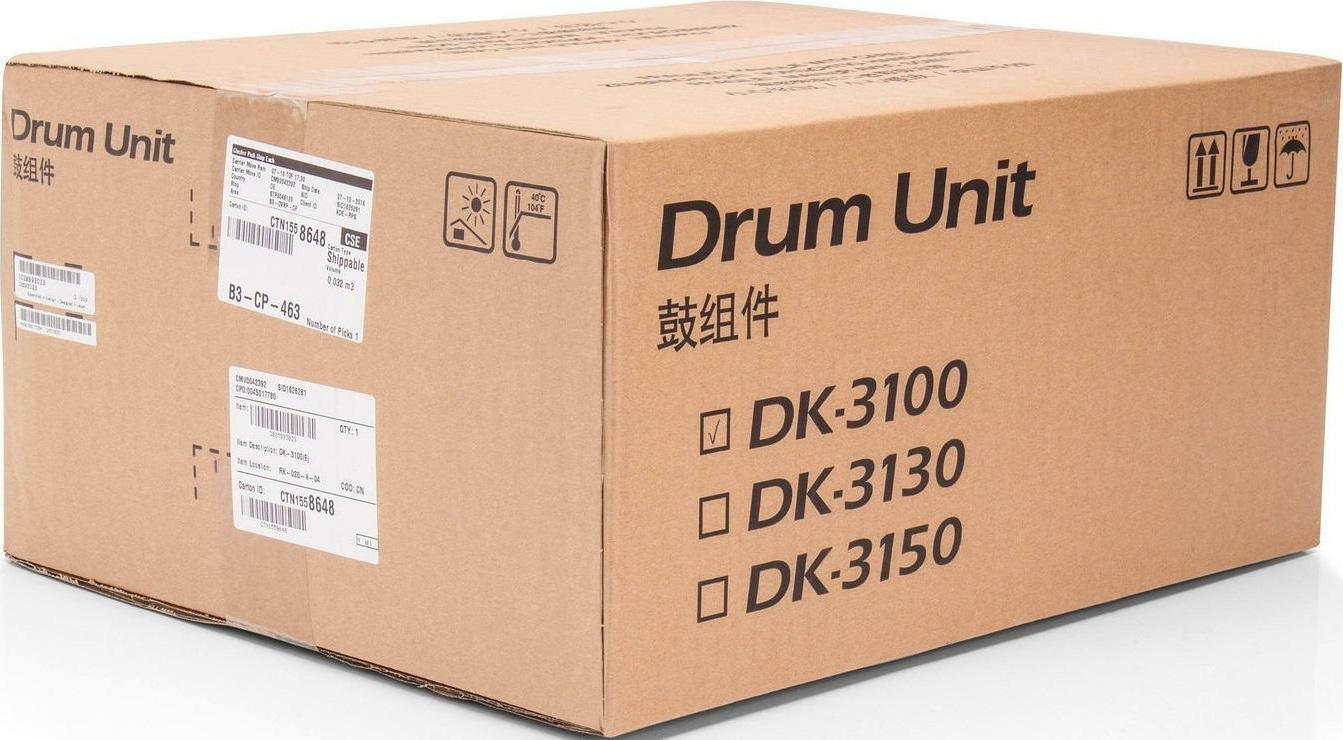 Kyocera DK-3100 Drum Laser Εκτυπωτή Μαύρο 300000 Σελίδων