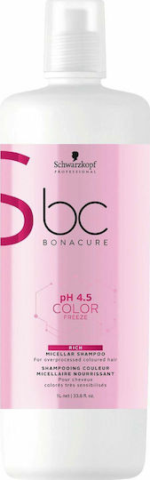 Schwarzkopf BC Color Freeze Шампоан Възстановяване/Подхранване & Блясък за Оцветени Коса 1000мл