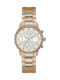 Guess Uhr mit Gold Metallarmband W1022L3