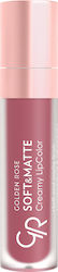 Golden Rose Soft & Matte Creamy Υγρό Κραγιόν Ma...
